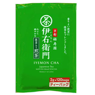 IYEMON SENCHA 120 TEABAGS (Matcha blended)